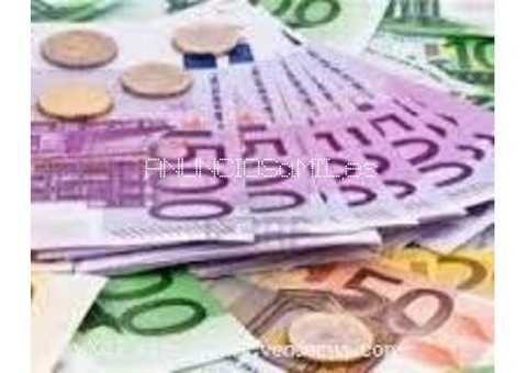 Oferta de préstamo de dinero en toda seguridad