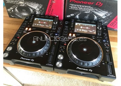Venta Pioneer DDJ SX2..500 €,Pioneer XDJ-RX..800€,Numark NV..400 €
