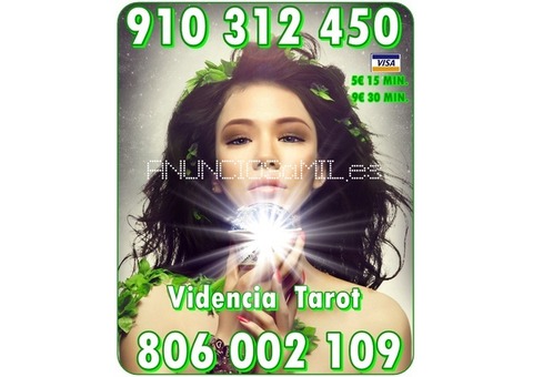 La Mejor Oferta Tarot Visa 910 31 24 50 VISA desde 5 € 15 min. 9€ 30min / 806 002 109