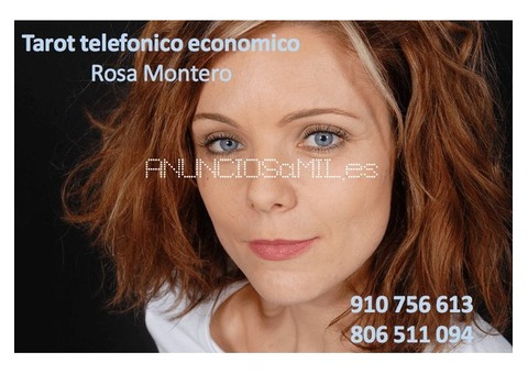 TAROT ECONOMICO ROSA MONTERO. SIN GABINETE.