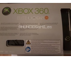 Xbox 360 Elite 120GB+adaptador inalámbrico y cascos juego online: