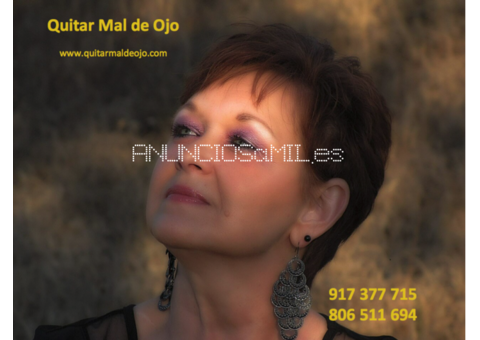 Alma Vera, vidente especialista en mal de ojo, sin gabinete.