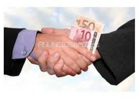 Oferta seria y honesta de préstamos monetarios entre individuos